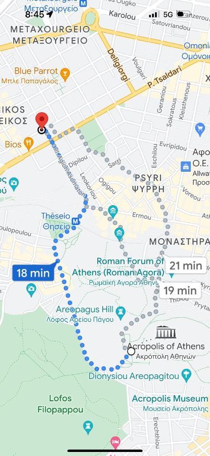 Beautiful Apartment Athens Keramikos Екстер'єр фото